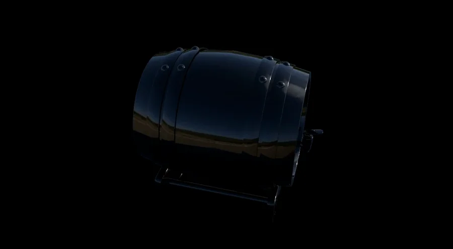 Glossy material render pass